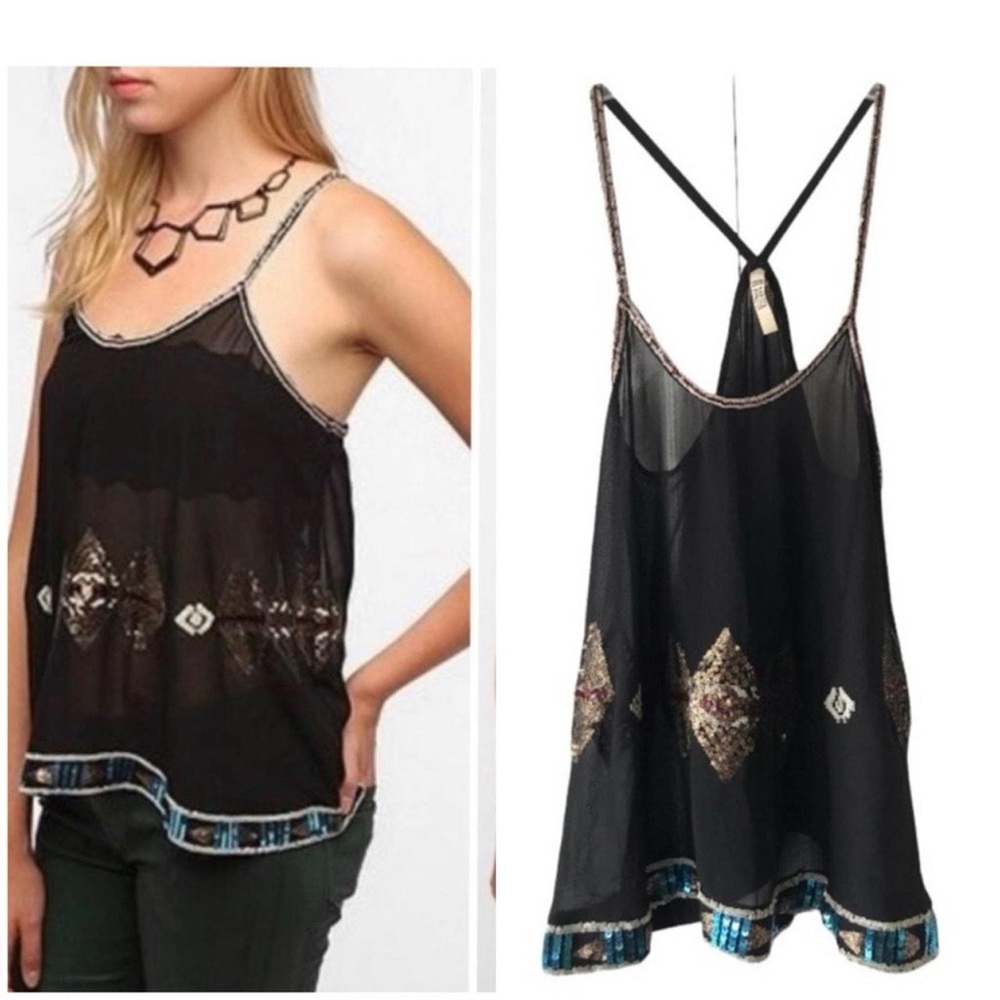 BB Dakota Embellished Tank Top